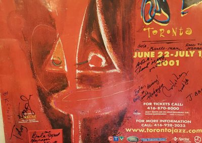 Toronto Jazz Festival Poster